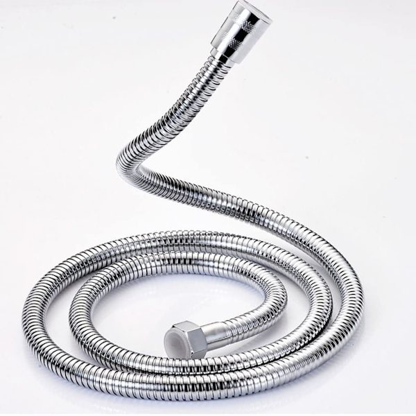 3m duschslang - rostfri silver duschslang