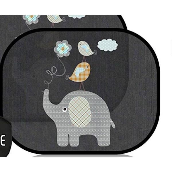 2-pack Universal Bil Solskydd med UV-skydd, Solskydd för {HH}