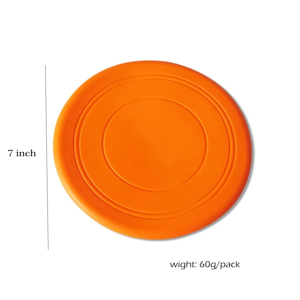 6 st flygande frisbee för barn, utomhusleksak