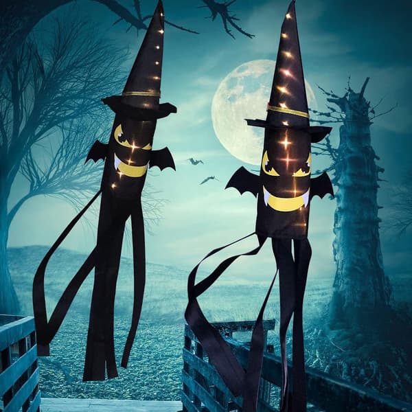 Halloween Hanging Ghost, Halloween Hanging Decoration with LED Light