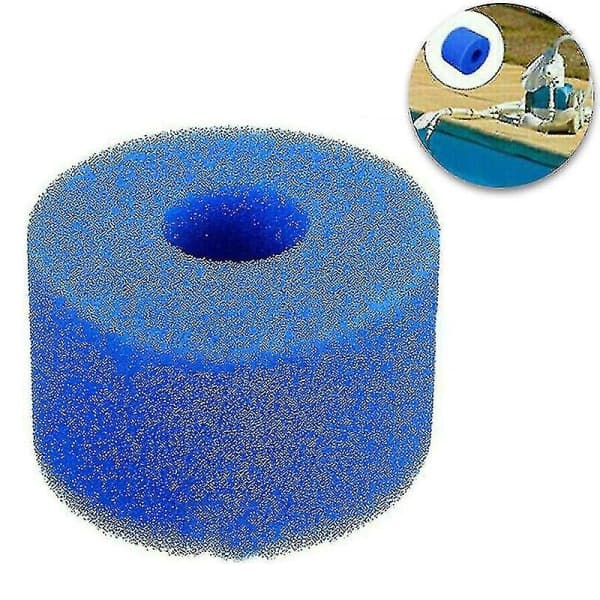 4-pakning Biofoam-filter, oppblåsbart Lay Z Spa patron 58323 filter Vi Bestway