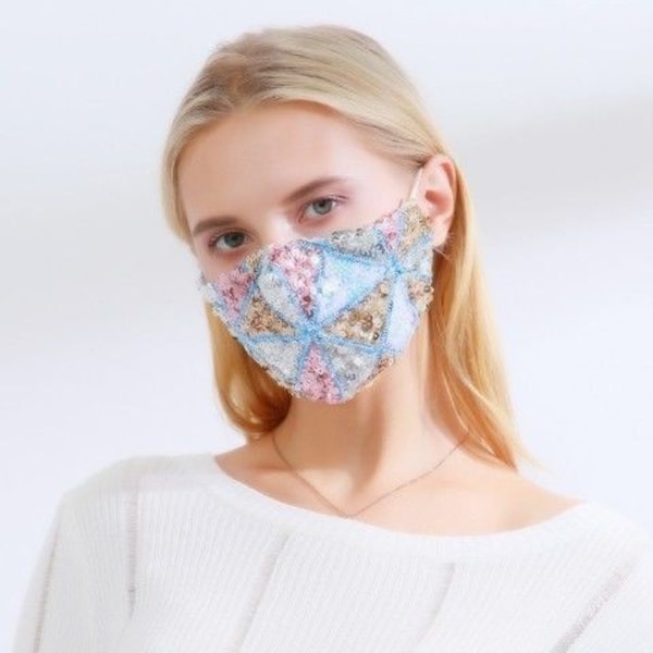 Sommer mesh paillet hat dame åndbar solhat rejse all-match koreansk baseballkasket andenæb kasket White mask Adjustable