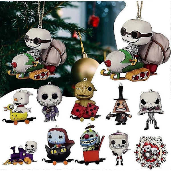 The Nightmare Before - Jack Dekoration (läskigt ansikte) Shisanq Jul