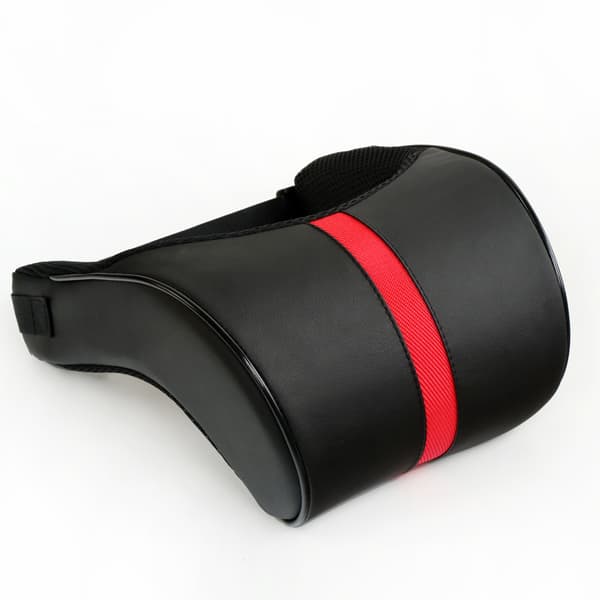 Bilnackstödskudde Memory Foam Nackkudde Universellt Läder Svankstöd Ryggstöd brown headrest