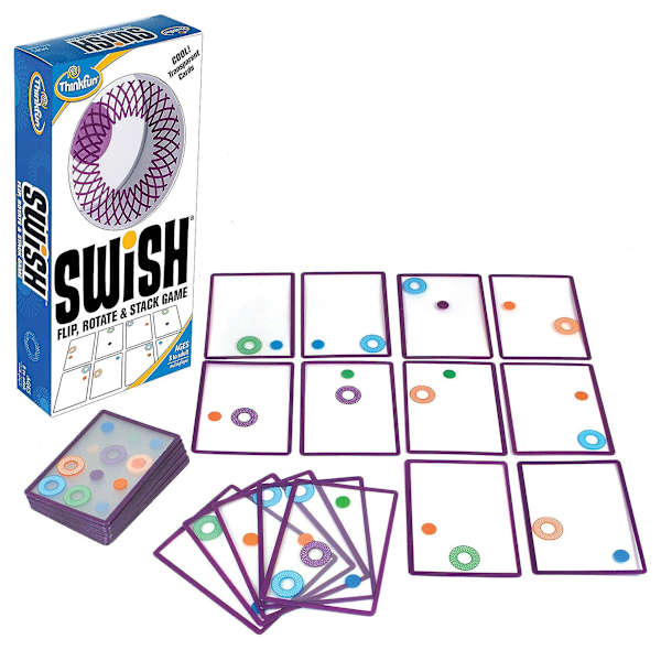 Swish - Hauska ja selkeä korttipeli ja Vuoden Lelu -ehdokas 8-vuotiaille ja sitä vanhemmille