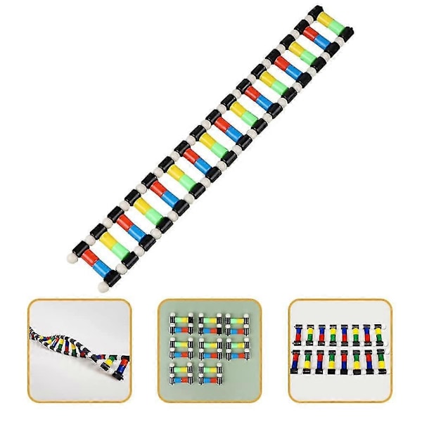 ibasenice Legetøj til Børn Børnelegetøj Børnelegetøj DNA Model Kit til Børn, DNA Model Dobbelt Helix Model DNA Dis