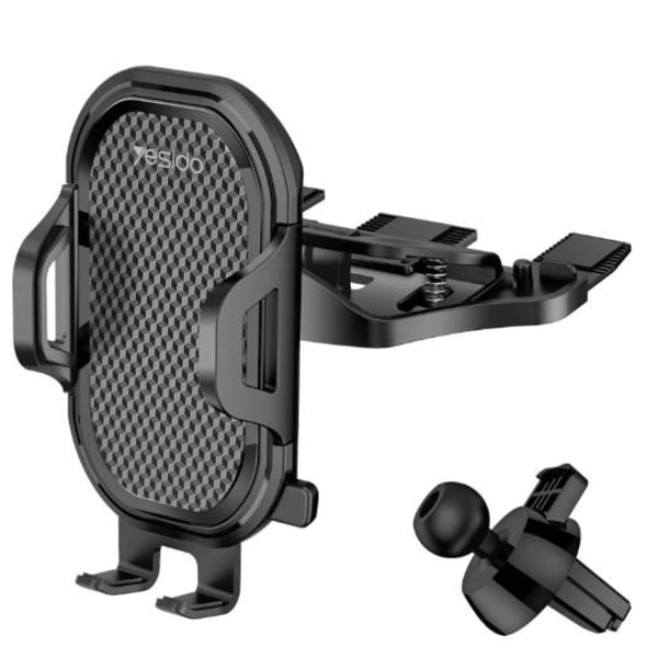 Yesido Universal Mobiltelefonholder - Passer CD-spillere og Ventilasjon