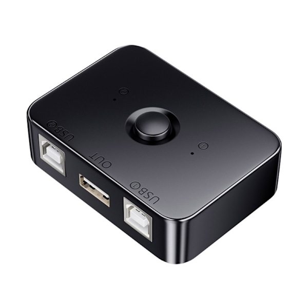 2 USB Splitter til printerdeling af periferiudstyr til printere 2 Port USB Vælger