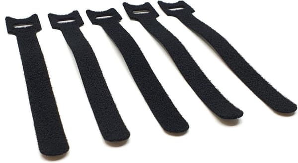 Velcro kabelbindere - Genanvendelige ledningsorganisatorremme til kabelstyring - 20-pak