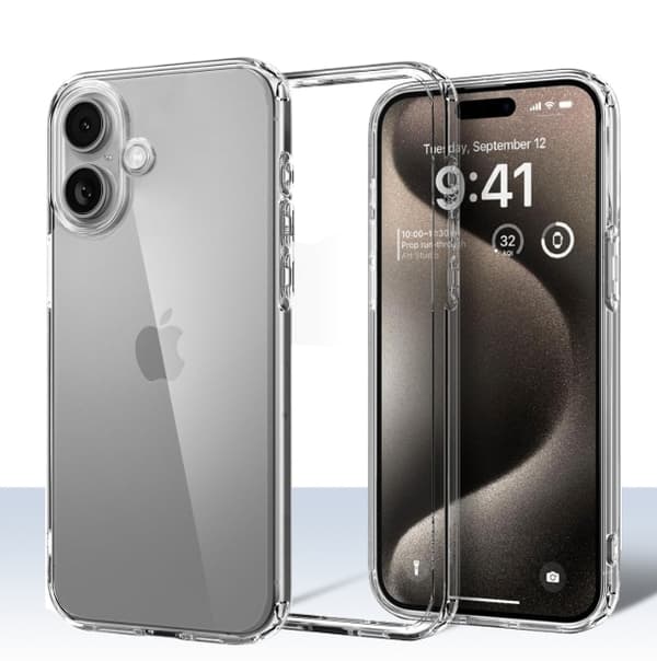Telefonfodral Kompatibelt med iPhone 16 Plus Premium Skyddande Skal Slimmad Passform Stötsäker Design