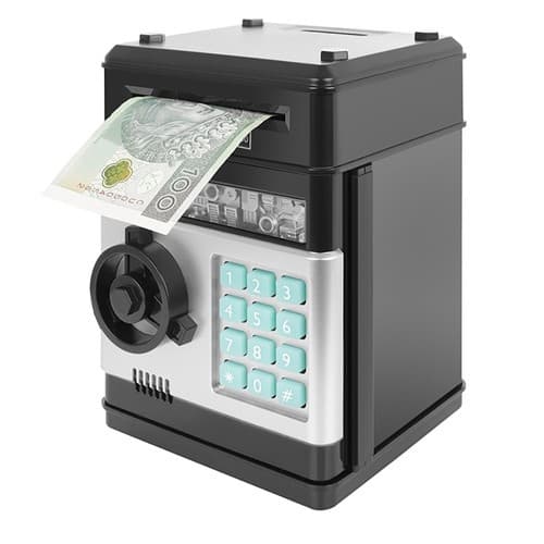 Pengar - safe / elektronisk minibank 23545 700