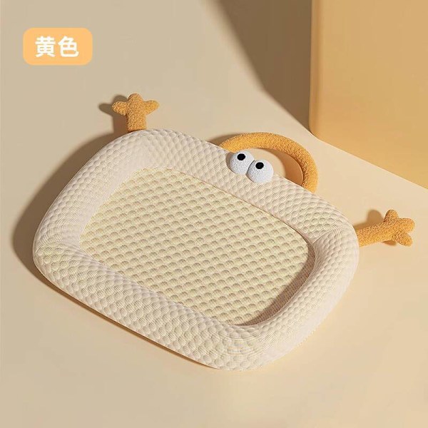 Hundemåtte ismåtte kølemåtte isærter hundekennel fire sæsoner universal katte kennel sommer hundekennel sommer kølemåtte sovemåtte ismåtte 【grey】 L