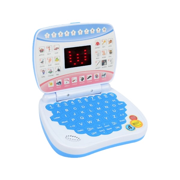 Baby Electronic English Learning Laptop Toy Enlightenment Laptop Early Education Toy for Boys Girls