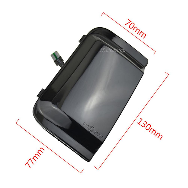 Dynamisk blinkers sidovingmarkering flytande indikator backspegel blinkers för Citroen Jumper Peugeot Boxer Fiat Ducato{hh}