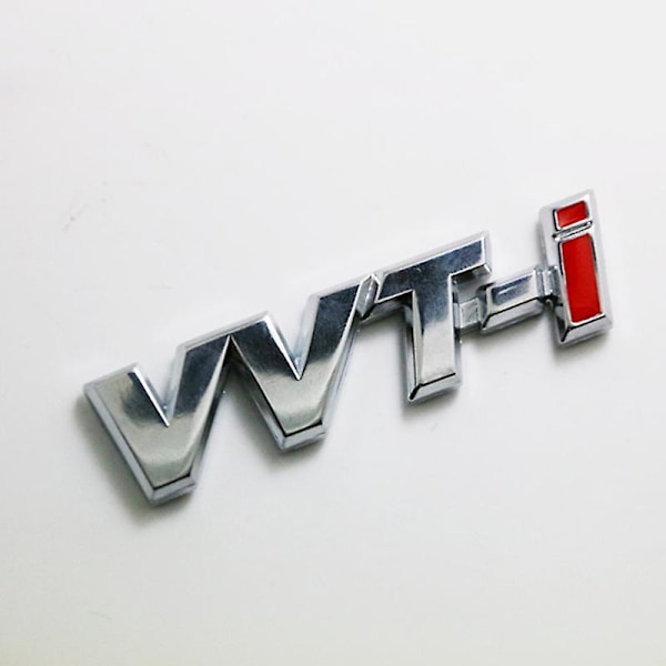 3D Metallinen Musta VVTi Logo Kirjaimet Auton Lokasuojan Merkki Takaluukun Merkki Toyota Camry Corolla Yaris RAV4 Auris VVTI Tarra Lisävarusteet