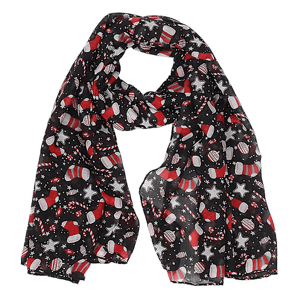 Damscarf Julklapp Julklänning Jul Snöflinga Scarf