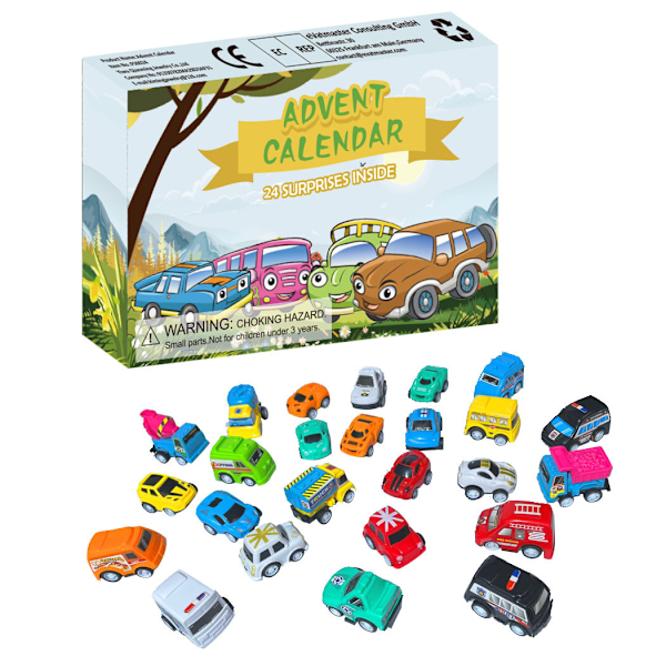 24 Nedtællings Jule Blind Box Legetøj Blind Box Gave N
