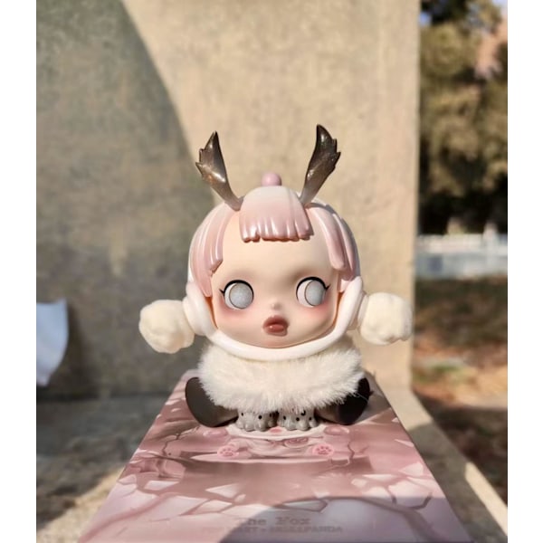 DIMOO Skeleton Panda Princess Series Samleobjekt Blind Box Tilfeldige Figurer Scale{hh} 6