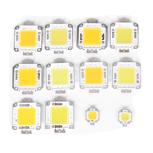 1st cob led ljus dc led lampa chip board 10W 20W 30W 70W Gul Yellow 50W