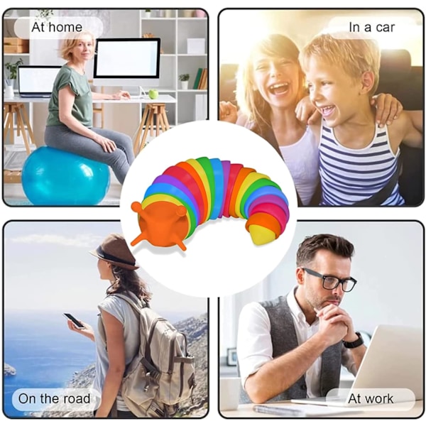 Fargerik oransje snegle relief leke Orange