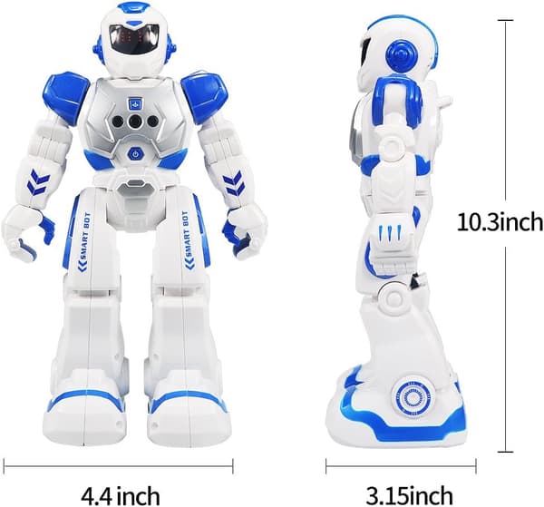 Fjernstyrt robot for barn, intelligent programmerbar robot wi