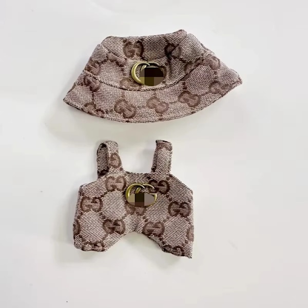 Dukkeklær Mote Overalls Labubu Idol V1 V2 Dukkeklær Tilbehør 15/17cm Plysjdukke