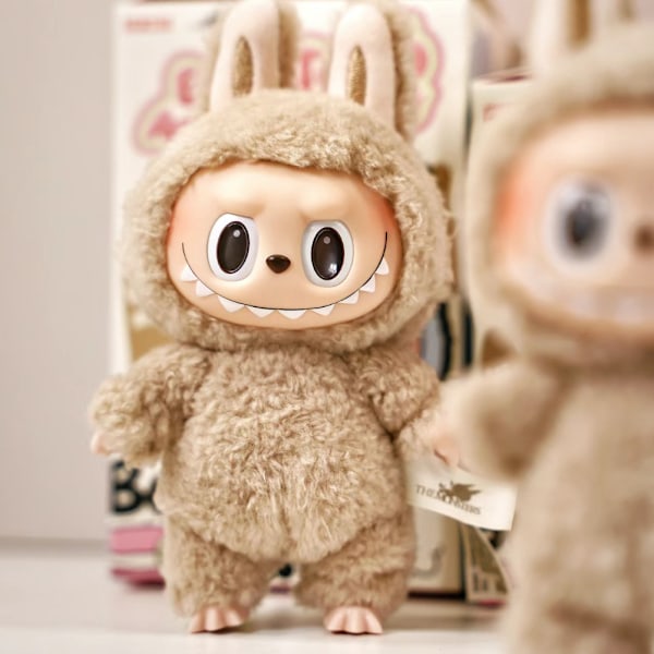 Labubu Macaron Monster Avaimenperä Jännittävät Monsteri Makronit Vinyl Kasvot Pehmolelut Avaimenperät Taidekokoelmat Lelut Lahjat Lapsille Toffee candy