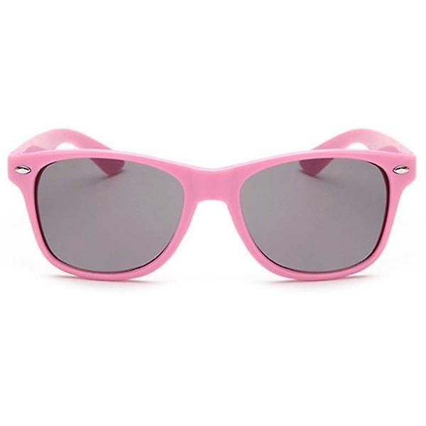 Små Solglasögon för Barn - Wayfarer Solglasögon för Barn - Rosa Rosa{HH}