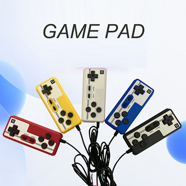 400/500/800 i 1 Håndholdt Spillkonsoll Bærbar Klassisk Retro 3 Tommers Skjerm Spillmaskin YE with gamepad 400 in 1