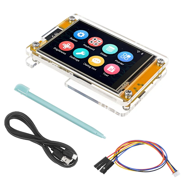 2,8 tuuman älynäyttö Arduino LVGL WIFI Bluetooth Touch WROOM 240*320 -näytölle LCD TFT -moduuli