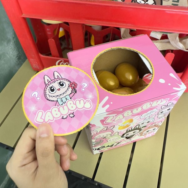 la Bubu lucky smash gyllene ägg Påskägg knacka gyllene ägg överraskning blind box leksak Barnens dag pris present