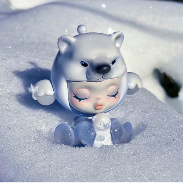 POP MART DIMOO Skeleton Panda Prinsesse Samlerobjekter Mystery Blind Box Tilfældige Figurer{hh} 12