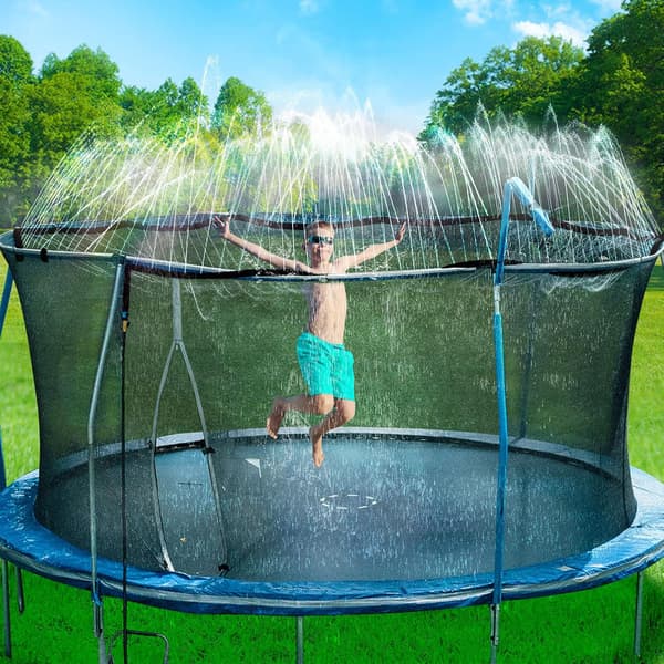 Trampolinvander til børn udendørs sommervandlegetøj 15m