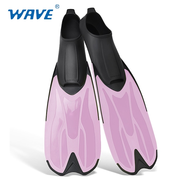 Fins profesjonelt snorkleutstyr svømmeføtter voksen svømmeføtter dykkeføtter Yellow and black Size 40-41
