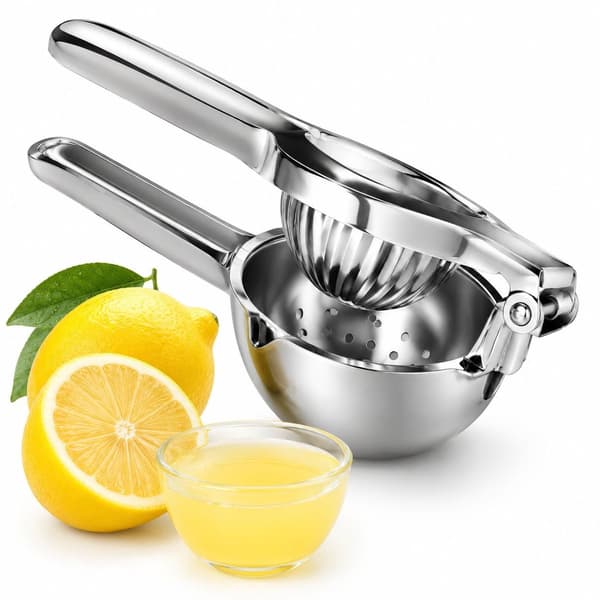Citronpress Lemon Squeezer Hållbar metallfruktpress rostbeständig design