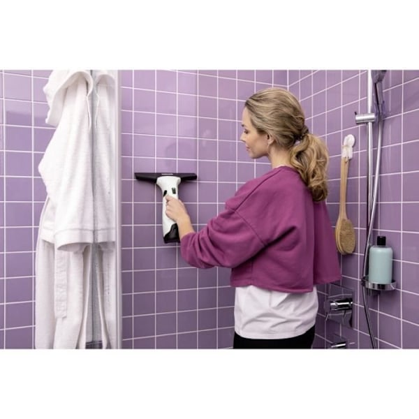 UUSI KARCHER WV 2 Plus - Ikkunapesuri - 2 lastaa (170 mm + 280 mm) - Käyttöaika 35 min - Puhdistaa jopa 105 m² (35