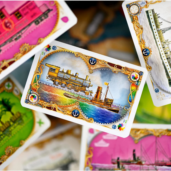 Ticket to Ride: Rails & Sails - A Board Game av Days of Wonder | 2-5 spelare - Brädspel