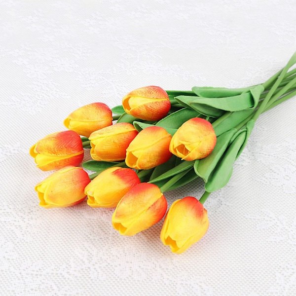 Kunstige Silke Tulipaner ORANGE