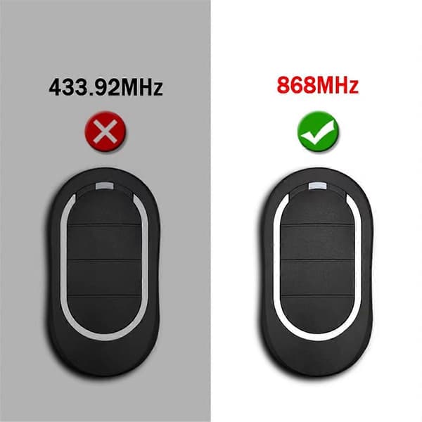 For ALUTECH AT-4N 868MHz Garage Door Remote Control 868.35MHz