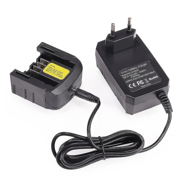 10.8V 14.4V 20V För Black&Decker Li-ion Batteriladdare Ersättning Elektrisk Borr Skruvdragare Elverktygsbatteri EU-kontakt Lbx20_ca