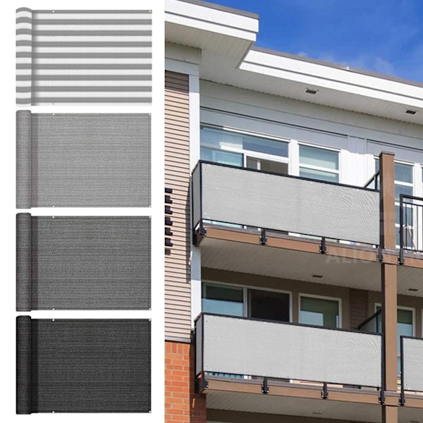 Balkongskydd Insynsskydd Grå Grå Grå Grey gray