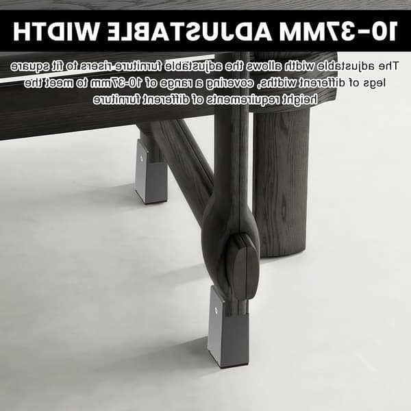 Møbelhevere 10 cm Justerbar Seng Stol Bord Sofa Løfter Kraftig