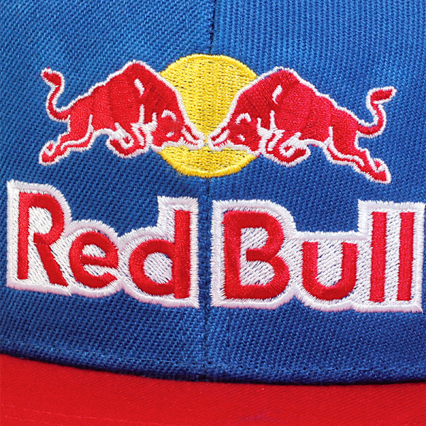 NYA Unisex Vuxna Justerbara Red Bull Broderi Bomull Baseball Kepsar Svart{hh}