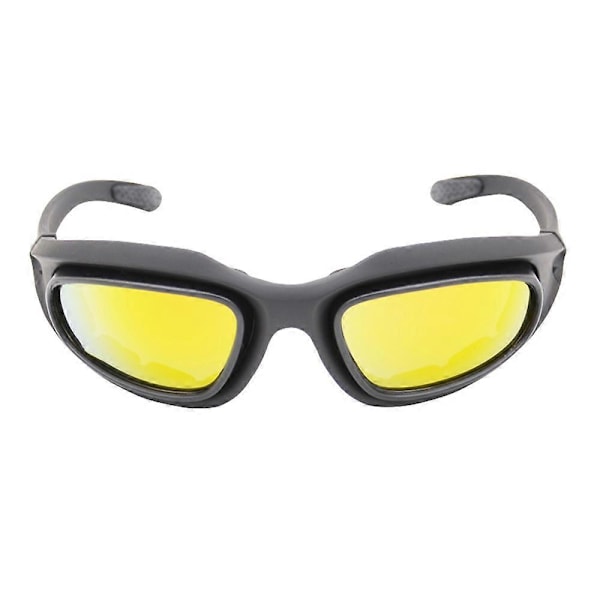 Polariserade UV400 Taktiska Glasögon C5 Skytteglasögon 4 Lins Kit Utomhus Sportglasögon
