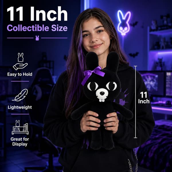 Eläinsairaalan pehmo, 11,8 tuuman Rattina-pehmolelu Black B
