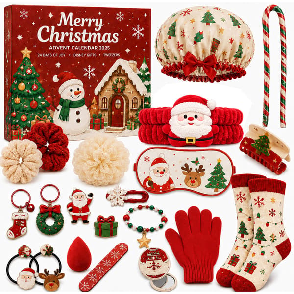 Julkalender Blind Box Enhörning Sjöjungfru Smycken Flickor Julklapp BX-02