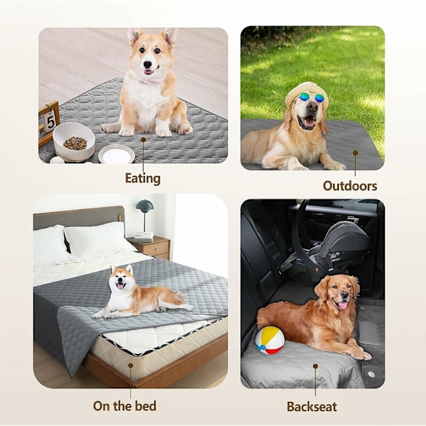 Vandtæt Hundeseng Tæppe Kæledyrstæppe Sofa Møbelbeskytter til Børn Hund Kat (50*80cm)