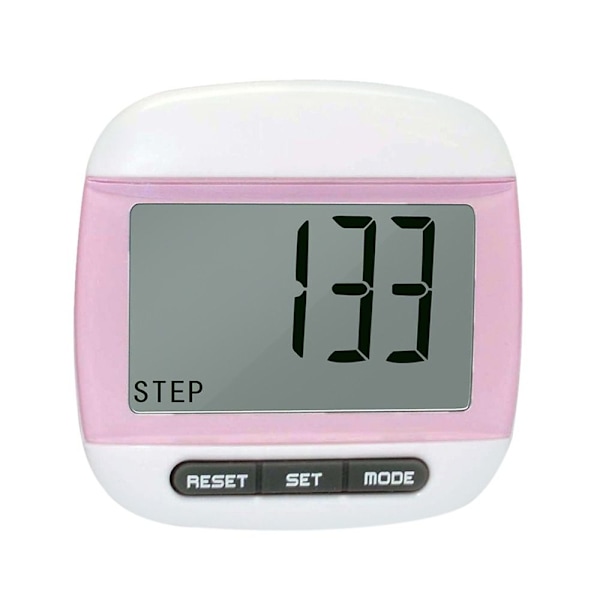 LCD Stegräknare Vägmätare ROSA Pink