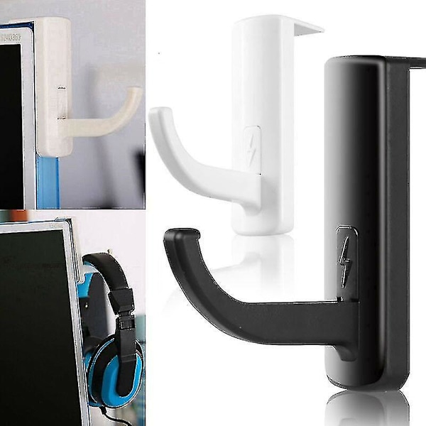 Veggmontert hodetelefonholder i plast