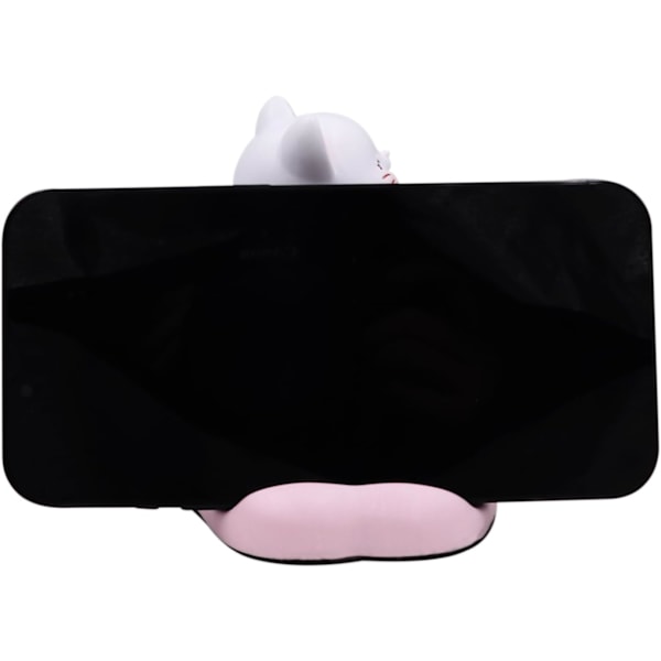 Søt Katt Telefonholder Skrivebordsdekorasjon Kawaii Telefonstativ Universal Skrivebords Telefonstativ for Alle Mobiler Smarttelefoner Tablet